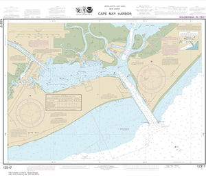 Cape May Harbor Map 2015
