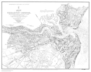 Charleston Harbor and its Defenses- 1863