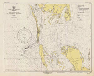 Charlotte Harbor Florida Map - 1947