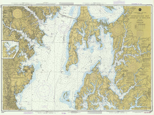Chesapeake Bay - Eastern Bay and South River - 1983