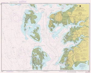 Chesapeake Bay Map (Tangier Sound - Northern Part) - 1984
