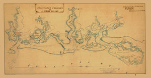 Cumberland, Jekyll and St. Simon's Islands Map - 1760