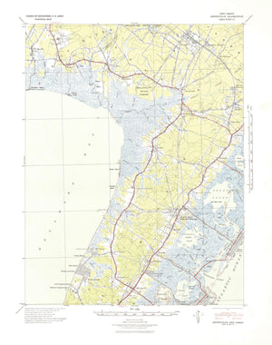 Dennisville, NJ Topographic Map