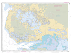 Everglades Map - Whitewater Bay - 2005