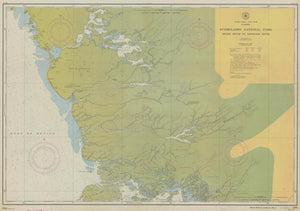 Everglades National Park Map - 1953