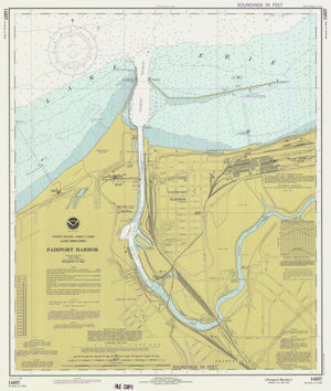 Fairport Harbor Map - 1978