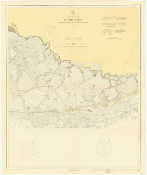 Florida Keys Map - 1919