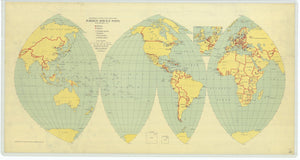 Foreign Service Posts Map - 1937