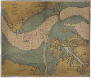 Hampton Roads Map - 1915
