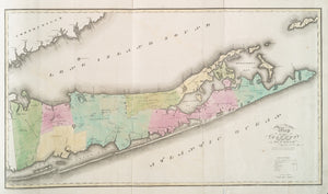 Hamptons - Long Island Map