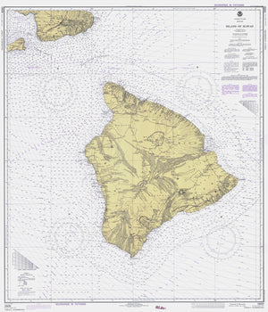 Hawaii Map - 1978