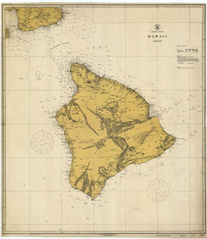 Hawaii Map 1917