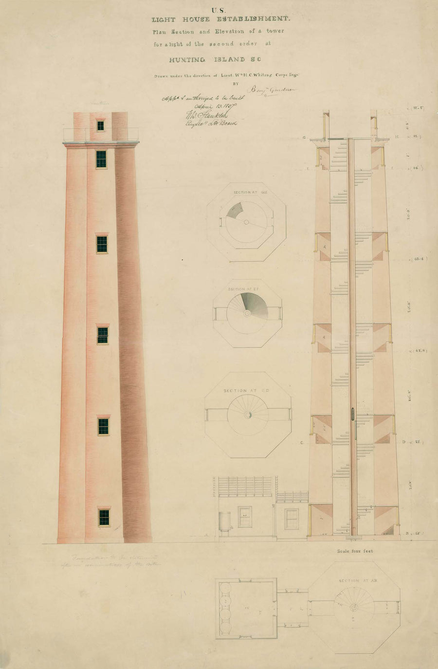 Hunting Island (SC) Lighthouse Plans