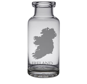 Ireland Engraved Glass Carafe