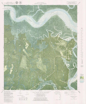 Kingsland Georgia Sound Map - 1979