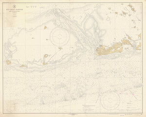 Key West Map - 1933