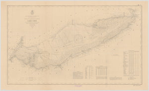 Lake Erie Map - 1897