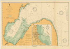 Lake Huron - Saginaw Bay from Richmondville to Au Sable Point- 1919