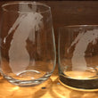Load image into Gallery viewer, Lake Michigan Map Engraved Glasses
