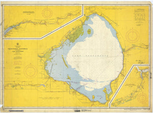 Lake Okeechobee Map - 1958