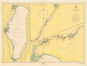 Lake Winnebago Map 1949