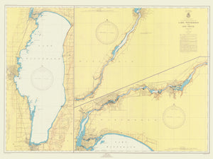 Lake Winnebago Map 1947