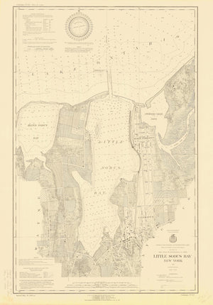 Little Sodus Bay Map - 1926