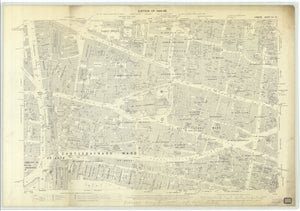 London City Map - 1896