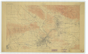 Los Angeles Quad Map - 1915
