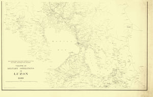 Luzon Map - 1899