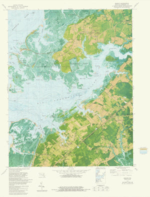 Marion, MD Map 1972