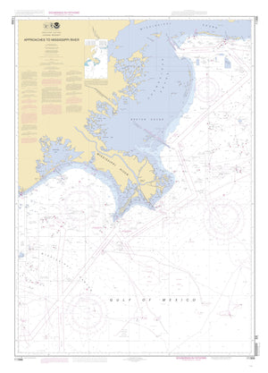 Mississippi River Approaches Map - 2011