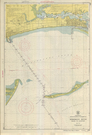 Mississippi Sound - Biloxi to Gulfport Map