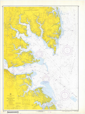 Mobjack Bay Map - 1968