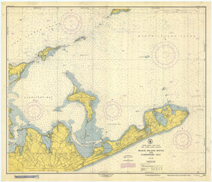 Montauk (Long Island) Map - 1951