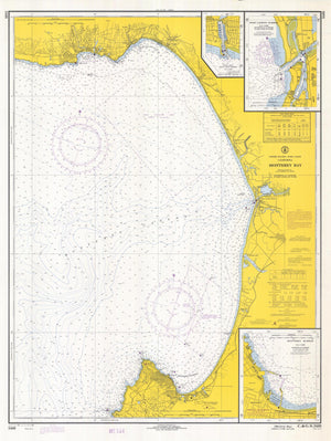 Monterey Bay Map - 1969