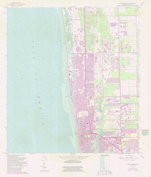 Naples, Florida (North) Map - 1987