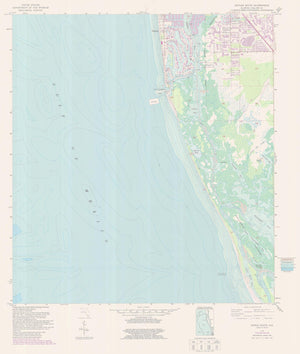 Naples, Florida (South) Map - 1987