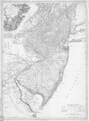 New Jersey Map - 1777