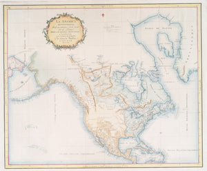 North America Map  - 1802