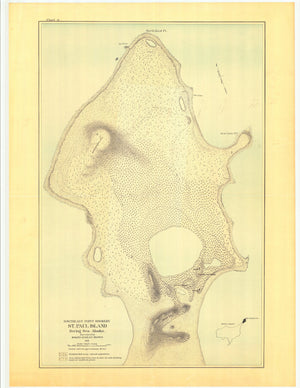 Northeast Point Rookery - St Paul Island Map - 1891