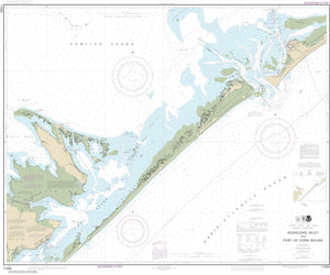 Ocracoke Inlet and Core Sound Map - 2015