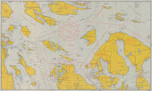 Orcas Island Map - 1964