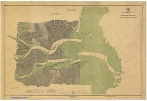 Ossabaw Sound Georgia Map 1916