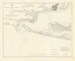 Pensacola Bay Map 1859