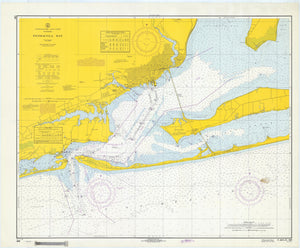 Pensacola Bay Map - 1968