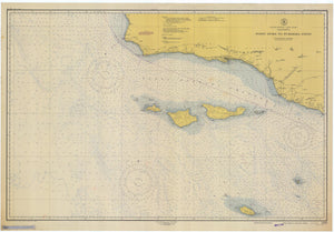 Point Dume to Purisima Point Map - 1948