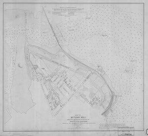 Portland Harbor - Munjoy Hill Map - 1869