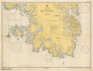 Prince of Wales Island - Alaska Map 1947