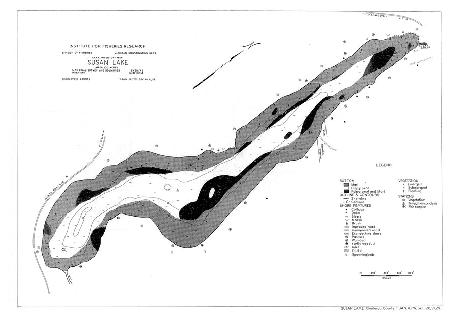 Susan Lake Map